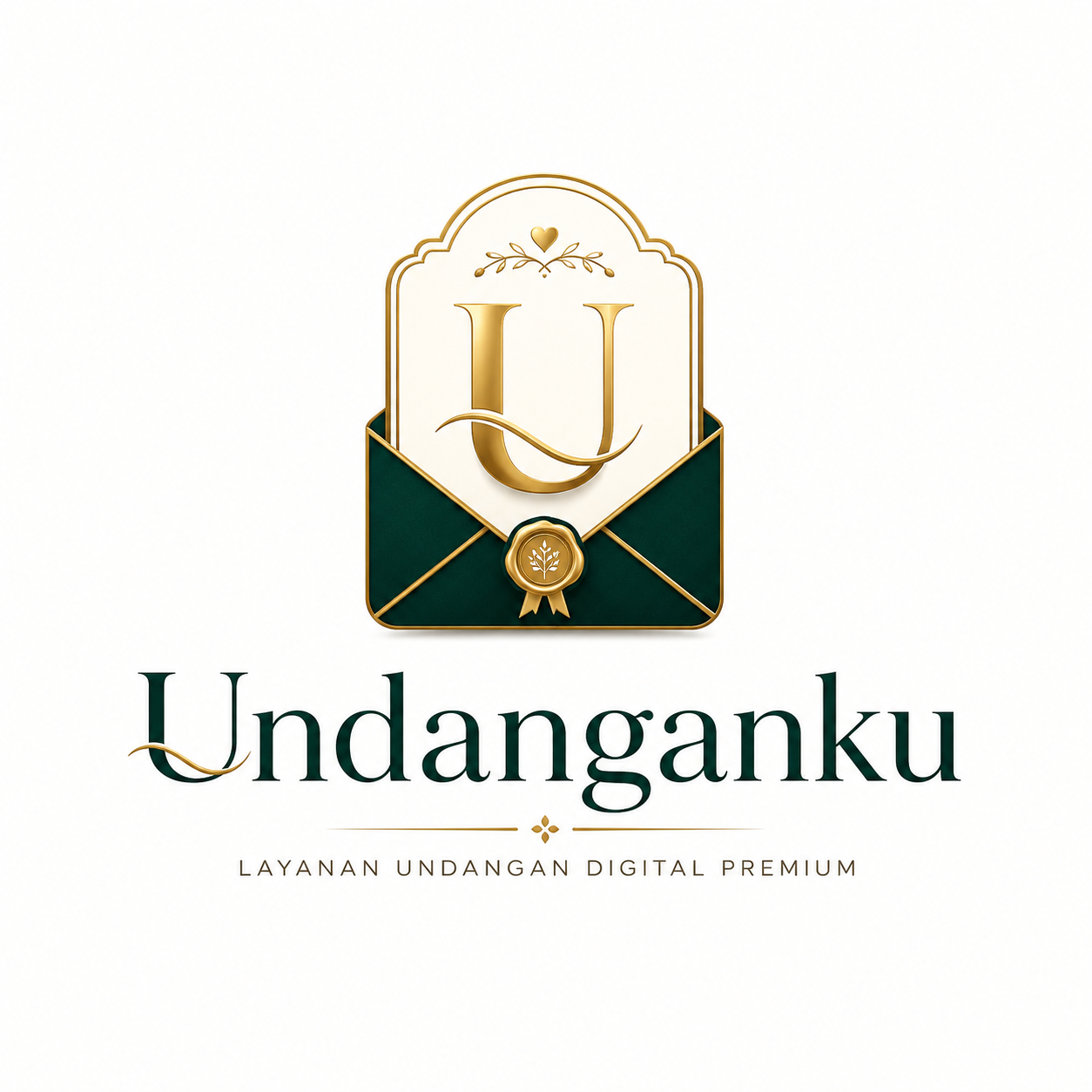 Undanganku logo — premium digital invitation service